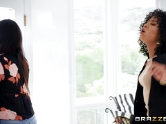 Tempting black babe Misty Stone horny adult clip