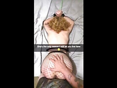 Rent Payment Slut: Skinny Blonde MILF Tenant Tied Up and Rough Fucked by Landlord - Creampie, Bondage, Humiliation
