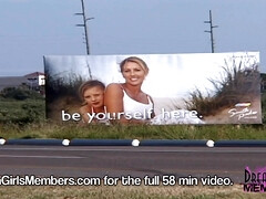 Amateur, Bikini, Collège université, Fait maison, Nue  à poil, Seins naturels, De plein air, Public