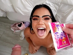 Mamada, Morena, Corridas faciales, Pajear, Casero, Pov