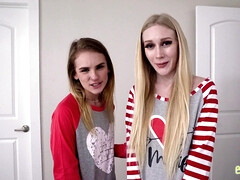 18 jahre, Leie, Tussi, Blondine, Verein, Hardcore, Jungendliche (18+), Flotter dreier