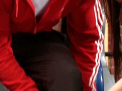 18 ans, Cul, Gros cul, Blonde, Queue, Gym, Hd, Piercing