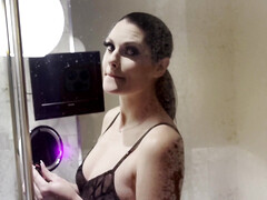 Culo, Entre bastidores, Mamada, Condón, Polla, Estilo perrito, Lencería, Tetas