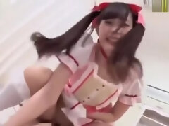 Asiático, Chica, Sexo duro, Japonés, Adolescente, Tetas