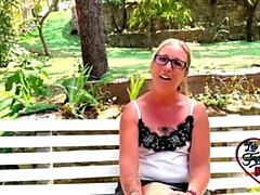Naughty French MILF Marie Craves Sex - Amateur Blonde Slut
