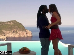 69, Grosse bite, Noire, Éjaculer dans la bouche, Faciale, Interracial, Léchez, Nénés