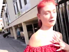 Euro pornstar blowjob and creampie