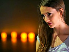 Blonde, Brunette brune, Lesbienne, Piercing, Tatouage, Nénés