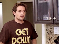 デカパイ, ブロンド, フェラチオ, お婆さん, 熟年, 淫乱熟女, ポルノスター, オマンコ