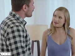 美女, ブロンド, フェラチオ, チン, ハードコア, ポルノスター, 現実, ティーン