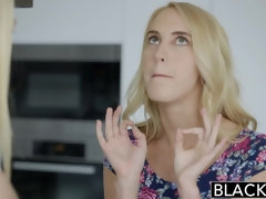 Schwarz, Blondine, Blasen, Spermaladung, Frau frau mann, Behaart, Muschi, Flotter dreier