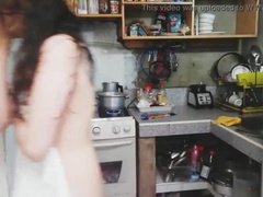 Gros cul, Cuisine, Lesbienne, Seins naturels, Orgasme