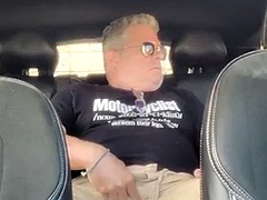 Grosser schwanz, Geschnappt, Pummelig, Spermaladung, Handjob, Masturbation, Reif, Öffentlich
