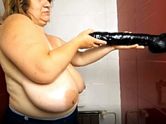 デカ尻, ブロンド, 女, 毛深い, Hd, 巨大, 熟年, 自然山雀