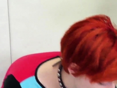 Sadomasochismus, Hundestellung, Fetisch, Hardcore, Hd, Rotschopf, Jungendliche (18+)