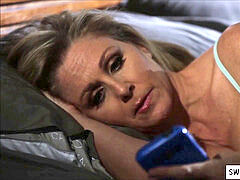 Sleeping mother harassed by daughter