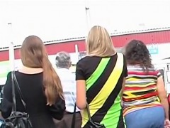 Amateur, Culo, Al aire libre, Público, Realidad, Voyeur