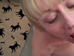 Enthousiasteling, Pijpbeurt, Sperma in gezicht, Omie, Hardcore, Moeder die ik wil neuken