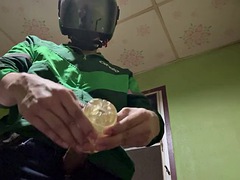 アジア人, デカチン, 大学生, イく瞬間, ハードコア, オナニー, タイ, おもちゃ