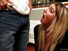 Passionate big-ass doll Lolly Dames fucked in the doggy style