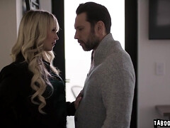 Tetas grandes, Rubia, Engañando, Garganta profunda, Estilo perrito, Peludo, Hd, Coño