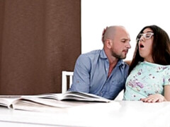 デカチン, フェラチオ, 茶髪の, バック, 指いじり, ガリガリ, ティーン, オッパイの