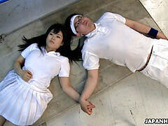 アナル, アジア人, デカパイ, イく瞬間, 指いじり, パンティ, オマンコ, 剃毛