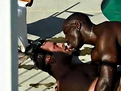 Grosser schwanz, Schwul, Milf, Muskel, Im freien