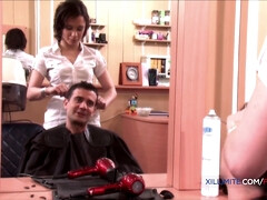 Morena, Tetona, Estilo perrito, Sexo duro, Hd, Mamá, Chupando, Trio