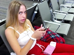 Tussi, Blondine, Kehlenfick, Schwanz, Handjob, Pornostars, Pov, Titten