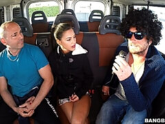 デカ尻, デカチン, 茶髪の, 車, バック, 自然山雀, ティーン, オッパイの