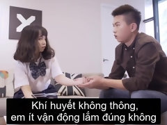 Amateur, Asiatique, Mignonne, Chatte, Adolescente, Nénés