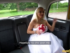 John Bishop fucks bride Tara Spades in the cab