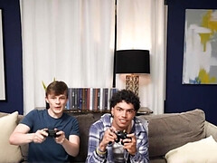 お尻, 口内発射, 黒人, 異人種間, シゴき, オナニー, ポルノスター, オマンコ