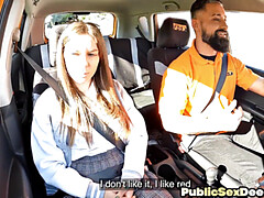 Leie, Auto, Im freien, Öffentlich, Realität, Student, Lehrer, Spanner