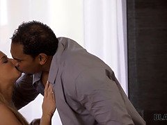 アフリカ人, デカチン, フェラチオ, 彼女, ハードコア, 異人種間, 剃毛, ティーン