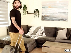 Grote kont, Grote mammen, Bruinharig, Gek, Lul, Omie, Masturbatie, Naakt