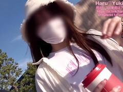 Enthousiasteling, Sperma, Vriendin, Hardcore, Huisgemaakt, Japaans, Natuurlijke tieten, Openbaar