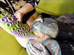 Hard Anal Play With Big Toys - No Pussy