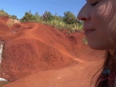 ビーチ, 黒人, 露出狂, 彼女, ヌード, ハメ撮り, 喫煙, オッパイの