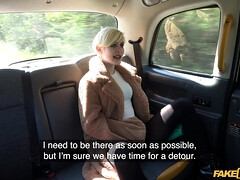 Blonde Student's Wild Ride with Creampie Surprise