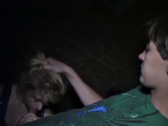 Blond, Pijpbeurt, Universiteit, Hardcore, Buiten, Tatoeage, Tiener, Tieten likken