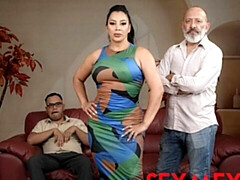 Grosser arsch, Grosser schwanz, Grosse titten, Blasen, Braunhaarige, Hundestellung, Milf