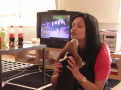 Nana, Gros seins, Noire, Brunette brune