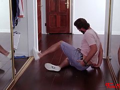 アメリカ人, デカ尻, フェラチオ, Hd, 禁句, ティーン