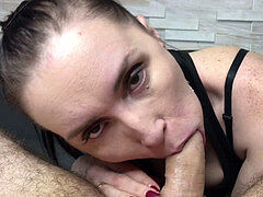 Минет, Измена, Сперма во рту, Русские, Шлюха