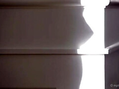 デカ尻, 茶髪の, 巨乳な, 女, 下着, 乳首, オーガズム, 一人