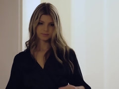 ブロンド, 彼女, レズビアン, なめる, オマンコ, スペイン人, オッパイの, 濡れ