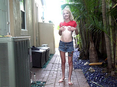 Rubia, Hd, Masturbación, Tetas naturales, Bragas, Solo, Estudiante