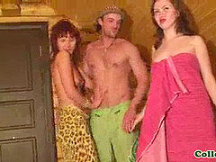 Pijpbeurt, Universiteit, Feest, Realiteit, Roodharige vrouw, Tiener